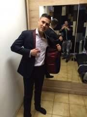 doublure bordeaux avec finition rouge